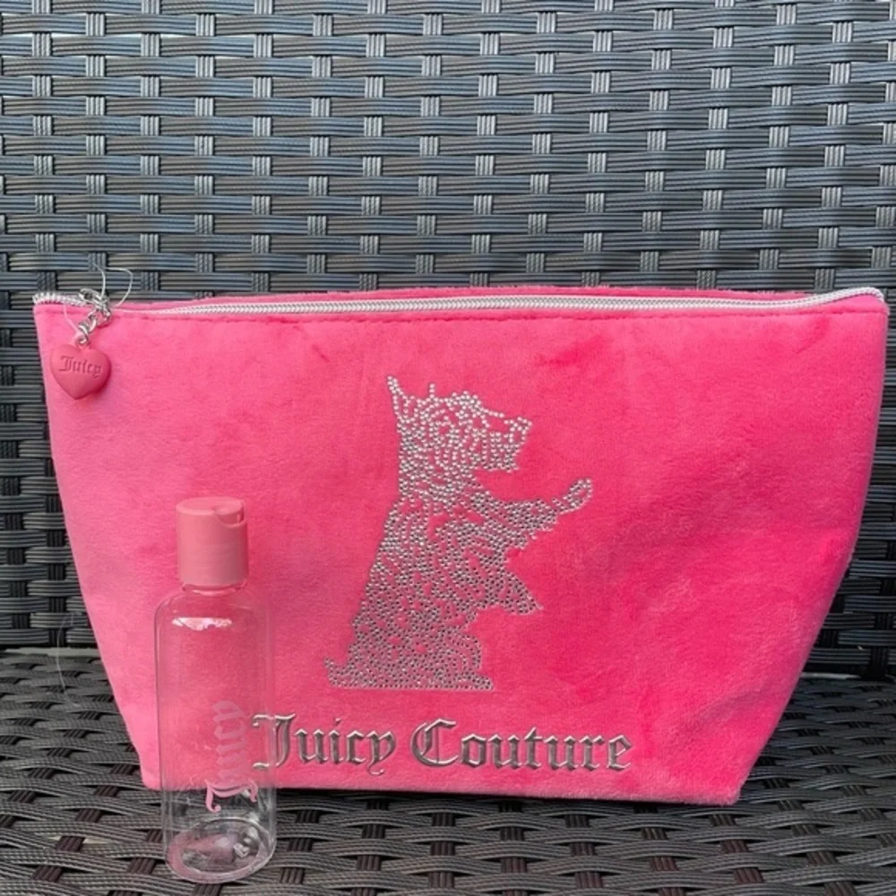 Juicy Couture Pink Cosmetic Bag